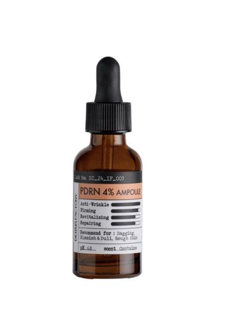 Оновлювальна сироватка з полінуклеотидами DERMA FACTORY PDRN 4% ampoule 30 ml 71 фото