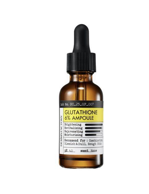 Багатофункціональна антиоксидантна сироватка DERMA FACTORY Glutathione 6% ampoule 73 фото
