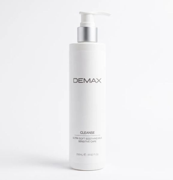 Demax Cleanse Ultra Soft Soothing Milk Sensitive Care - Очищуюче молочко для чутливої шкіри 250 ml 200 фото