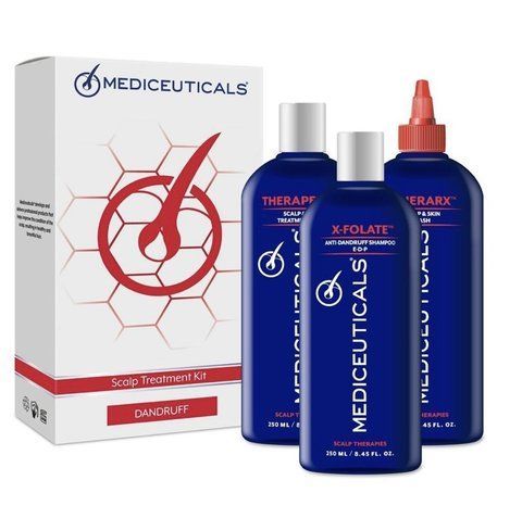 Набір від лупи Mediceuticals Scalp treatment kit, набір від лупи 46 фото