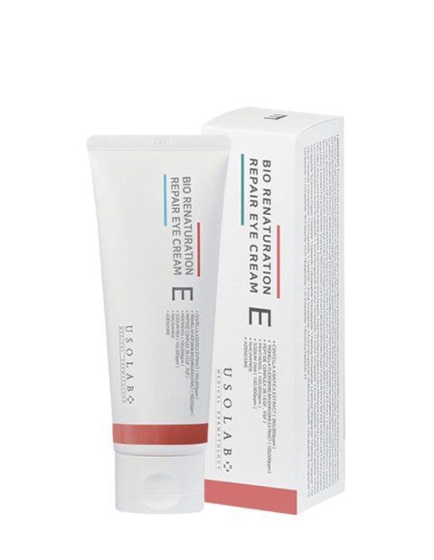 Антивіковий крем для шкіри навколо очей з пептидами USOLAB Bio renaturation repair eye cream 100 ml 96 фото