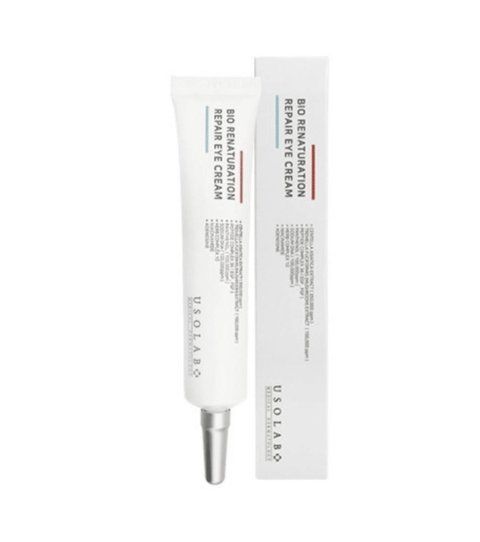 Антивіковий крем для шкіри навколо очей з пептидами USOLAB  Bio renaturation repair eye cream 30 ml 99 фото