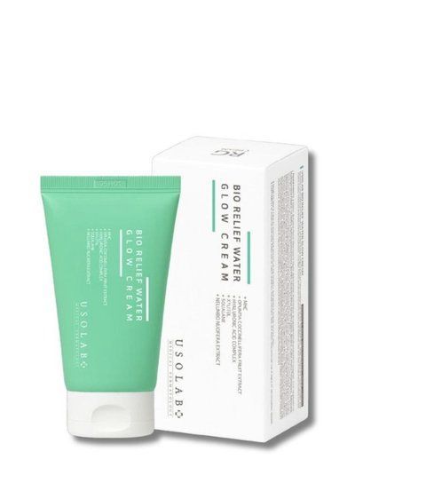 Заспокійливий крем для глибокого зволоження USOLAB Bio relief water glow cream 50 ml 103 фото