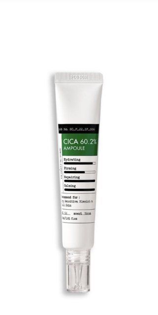 Зволожувальна сироватка для обличчя Derma Factory Cica 60.2% Ampoule з екстрактом азіатської центели, 30 мл 66 фото